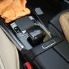 For Mercedes-Benz B-Class GLA GLB 2020-2021 Real Carbon Fiber Car Central Control Gear Shift Konb Head Cover Car Accessories