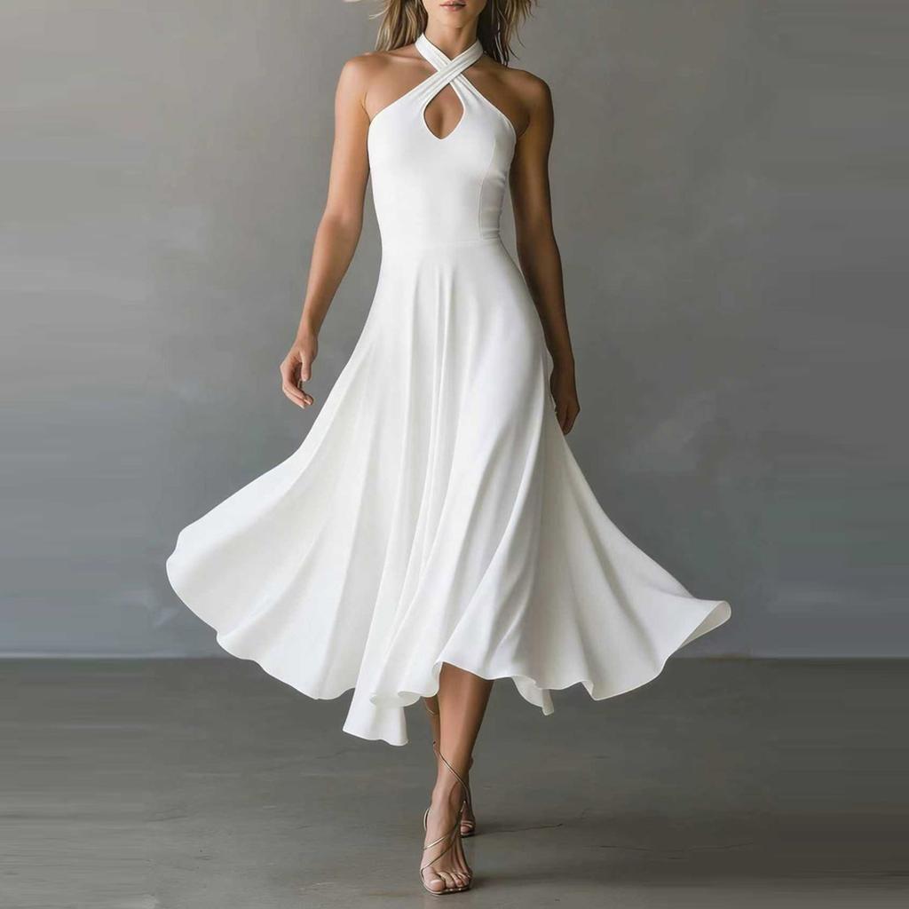 Women's Summer Casual Festive Dresses For Women Wedding Guest Bridesmaid Dresses Party Dress