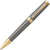 PARKER Parker Ballpoint Pen, Ingenuity Gray GT, Medium, Oil-based, Gift Box, Gift Present, Luxury...