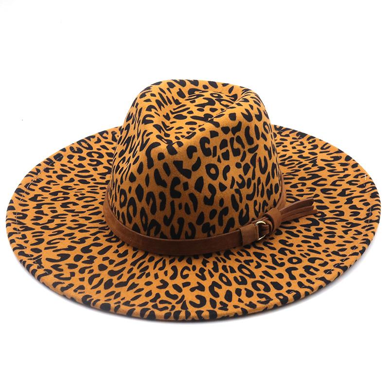 Semplice Cappello Fedora In Lana Invernale Stile Britannico Uomo Donna Tesa Larga Grande 9 cm Derby Matrimonio Chiesa Cappelli Jazz