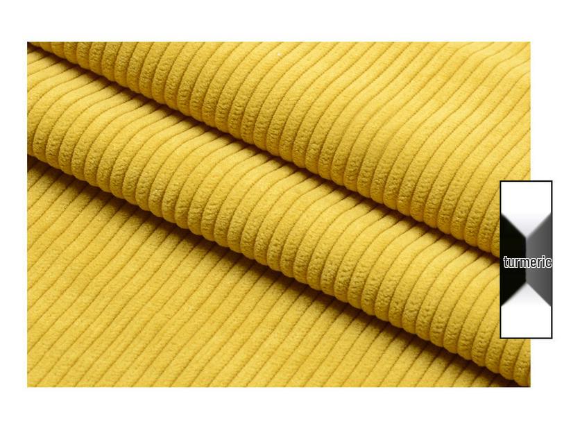 Solid Color Corduroy Velvet Ribbed Fabric for Clothing and Sofa Covers