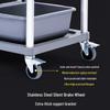 Juxiao Heavy-Duty Aluminum Service Cart