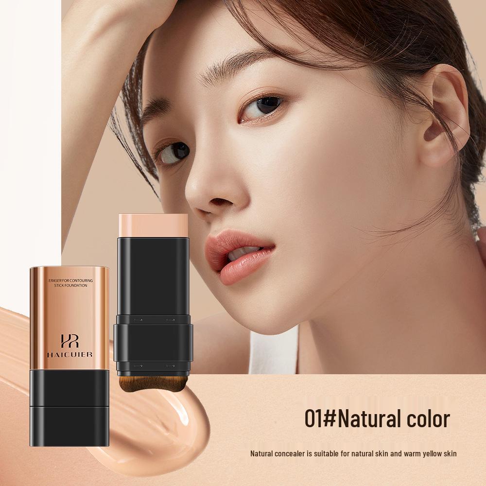 

Легкий и шелковистый контурирующий стик-основа Hai Cui Er: Модифицирует и осветляет тон кожи, 12 г. 12g