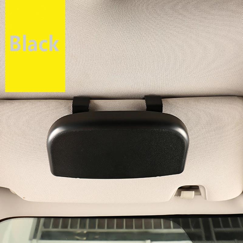 Glasses Holder Clip Car Sun Visor Glasses Case Auto Interior Accessories Glasses Storage Box Holder Sun  Visor Automobiles