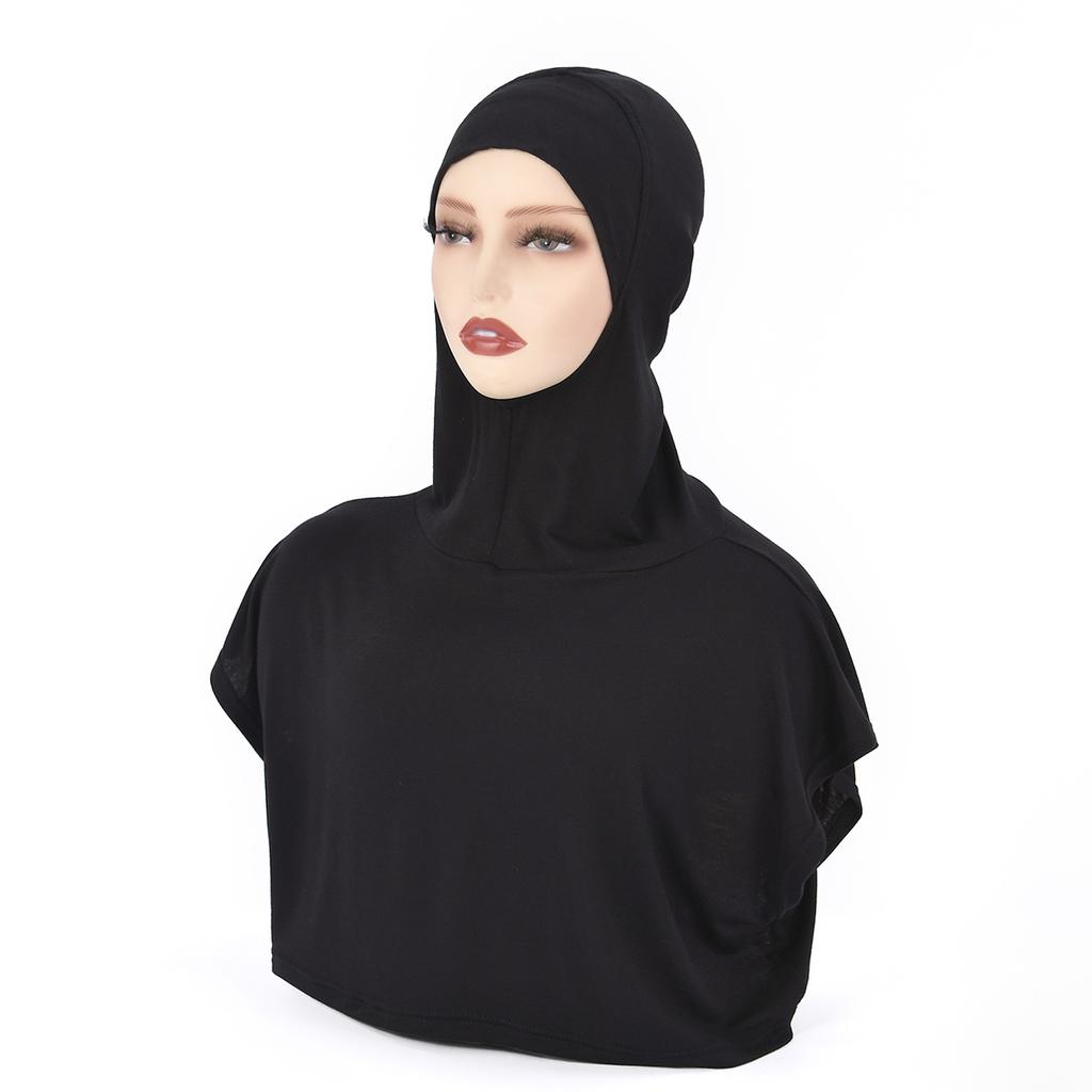 Muslim Islamic Inner Hooded Hijab Women Basic Vest Sleeveless Bottoming Shirts Islamic Clothing Turkey Arab Abaya Tops