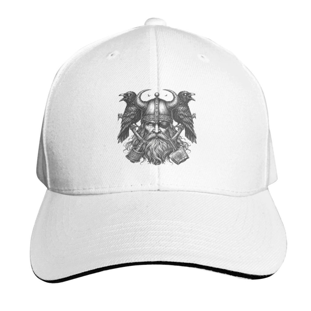 Odin Wikinger Wikinger Legende Nordische Mythologie Runen Mütze Mode Lässig Baseballkappen Verstellbare Mütze Hip Hop Unisex Baseballkappen