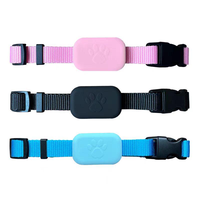 MFi Certified Smart Pet Collar with Locator & Protective Tracker Cover