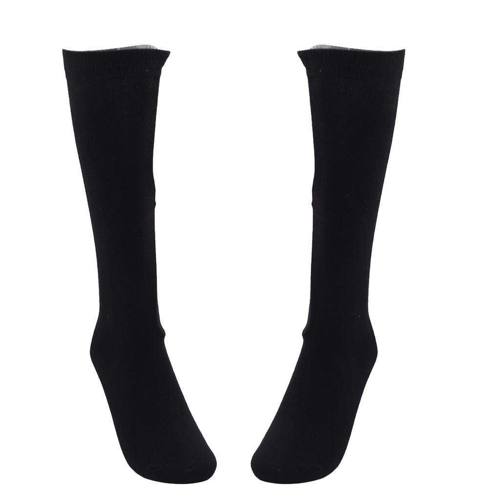 1Set Winter Cotton Heated Socks Rechargeable Electric Heated Socks for Men Women Outdoors Skating Skiing Hunting Fishing