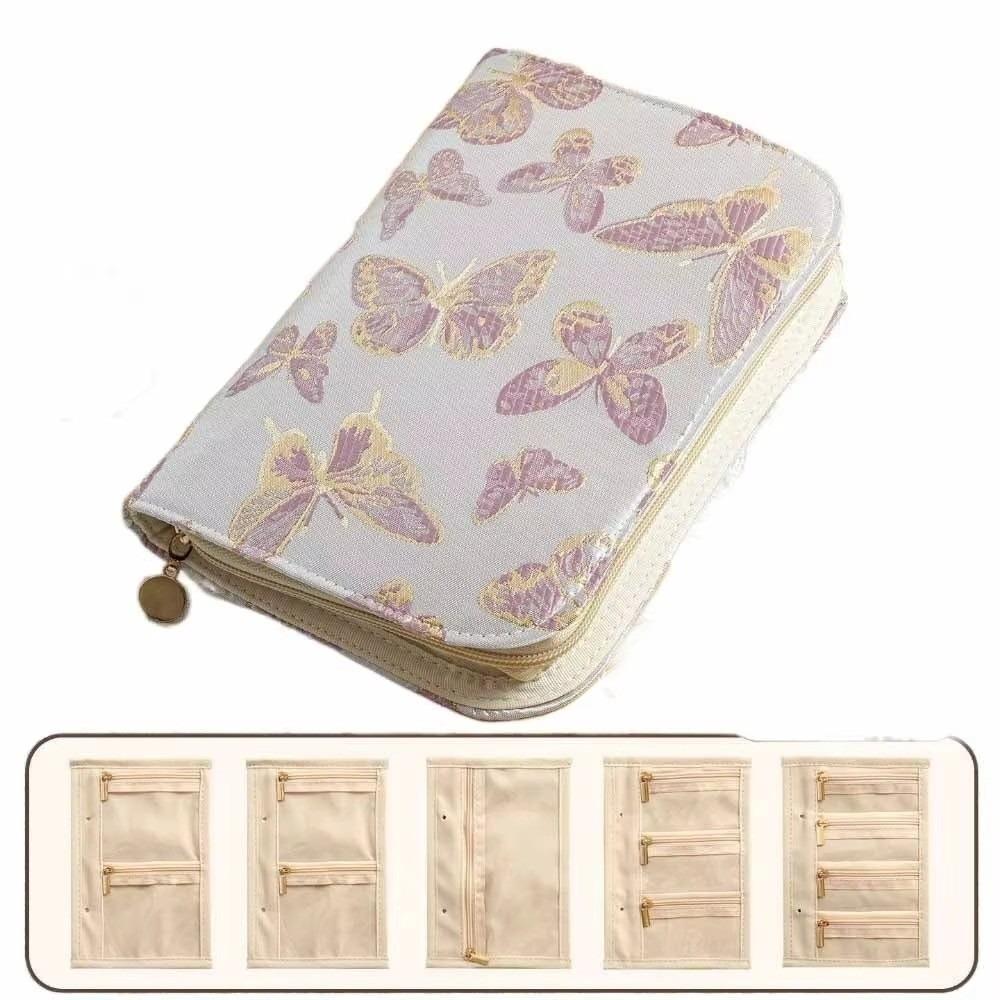 Anti-oxidation Grid Necklace Binder Storage Book Jewelry Storage Bag for Jewelry Organizer