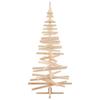 Christmas Trees with Stand Natural 210 cm Solid Wood Pine