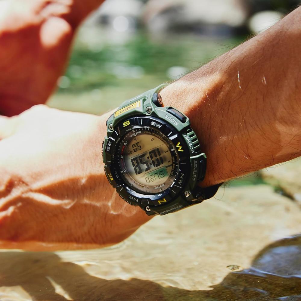 Casio Men S Pro Trek Solar Bio maSS plaStic Prg 340 3jf