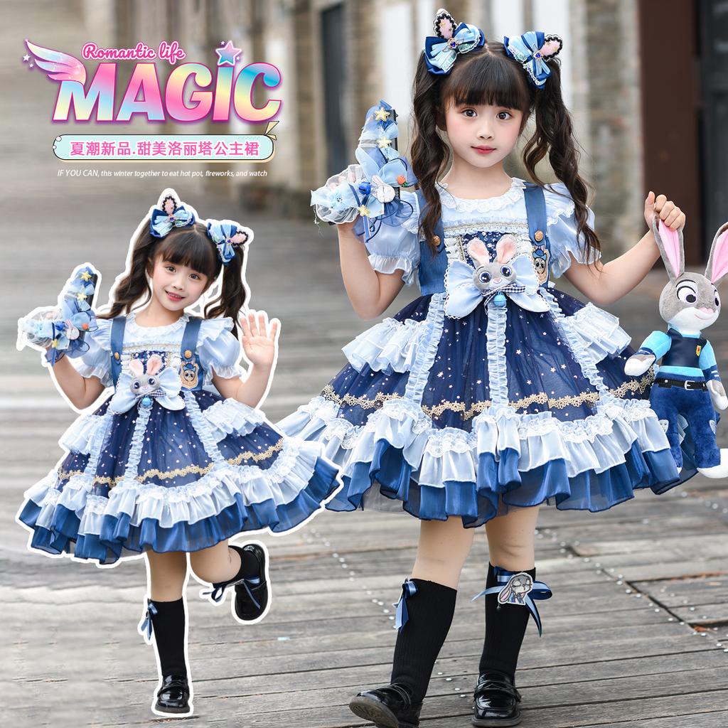 Rabbit Officer Dress Children's Dress