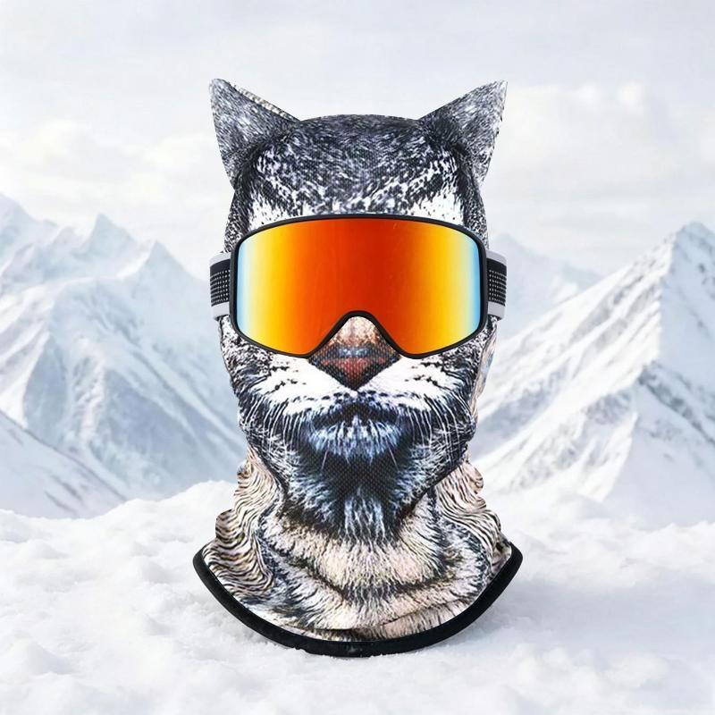 Funny Realistic Face Ski Mask,Old Man Ski Mask Funny Realistic Face ,Novelty Winter Face Cover For Skiing Parties