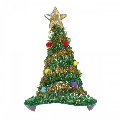 Smiffys Unisex Adult Christmas Tree Costume Hat