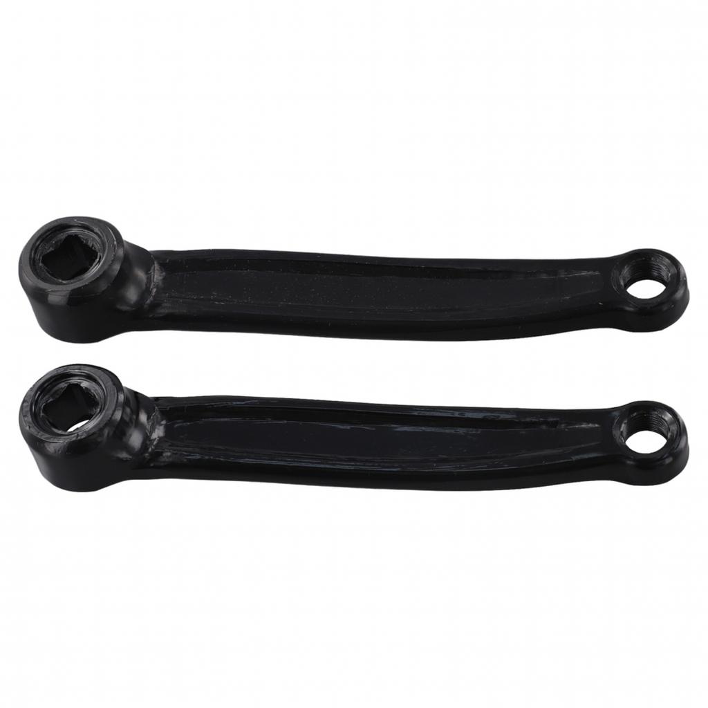Sleek and Strong A Pair of 165mm Indoor Sports Bike Cranks Made from Iron