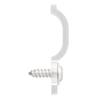 50/100 10mm/0.4in Mounting Bracket Clip Is Used For One Side Fixing Clip Of 5050 LED Strip Light Bar For RGB Led Strip Light