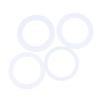 1Pc Led Spotlight Downlight O Rings White Lampshade Ring Adapter Concealed Spacers Shims Washers Light Stand Gaskets
