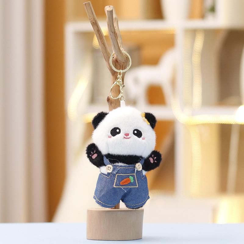 Plush Panda Toy With Soft Short Plush For Kids And Collectors