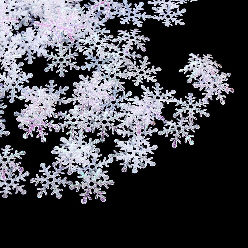 

Ремесло из бисера Фестивальное украшение Искусственная снежинка Рождественский орнамент Свободные блестки