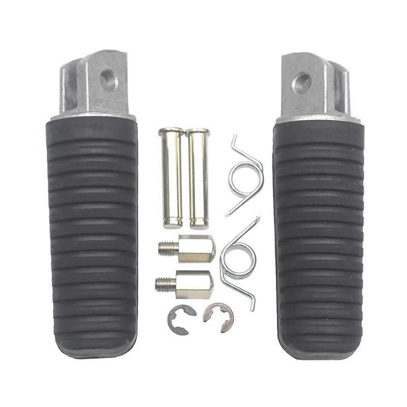 For Yamaha R1 R6 FZ400 FZ600 FZS600 FZS1000 FZ1000 FZ8 FZ6 FZ1 XJ600 XJ900 TDM900 BT1100 Front Footrest Foot Pegs Pedal