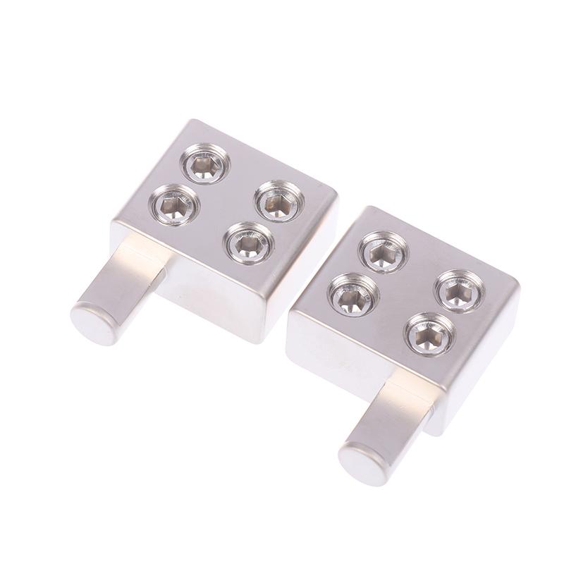 1 Pár Rozbočovačů Kabelů pro Auto Audio Napájecí Svorka Zesilovač Zvuku Duální 1/0 Gauge Na 1/0 Gauge Vstup Zesilovače Redukce Výboj