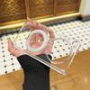 For Oppo Find N6 Case Hard PC Transparent Middle Hinge Rotating Ring Stand Magnetic Protective Back Cover For Find N6 Shell
