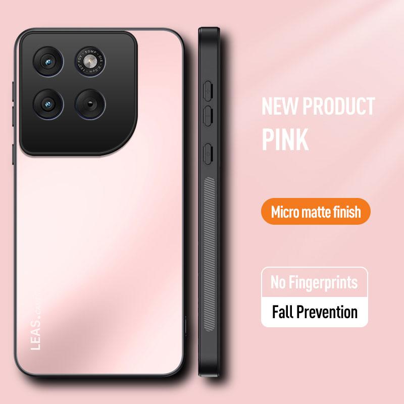 

EUCAGR For Motorola MOTO G67 Power ShockProof AG Frosted Soft TPU Matte Back Cover For Motorola MOTO G67Power Phone Case Coque MOTO G67 Power рожевий