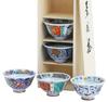 Ceramic Ai Ancient Romance Rice Bowl Set Style 41023 Ko-Imari Size Approx. 11.5 H6.4