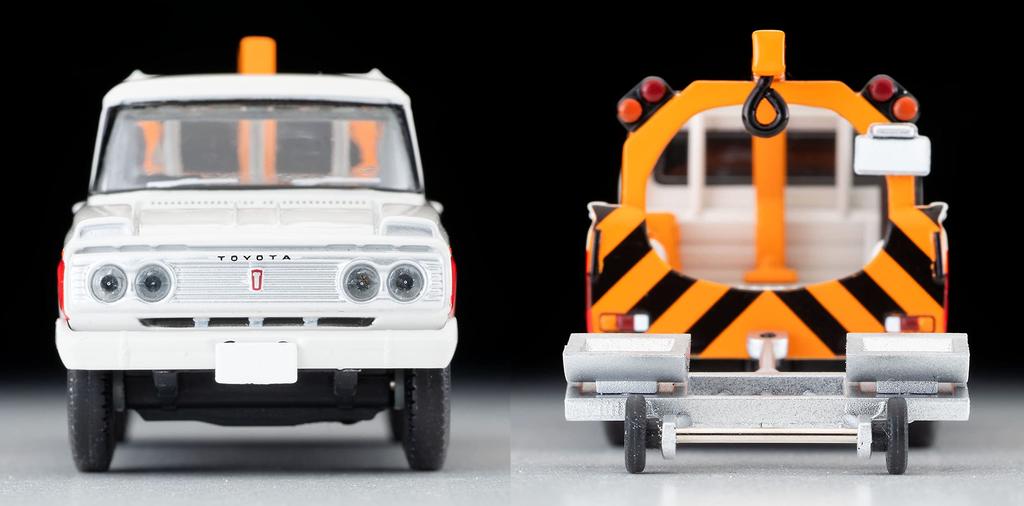 Tomica Limited Vintage 164 Scale LV-188c Toyota Stout Tow Truck (Toyota Service) - Finished Model 321309