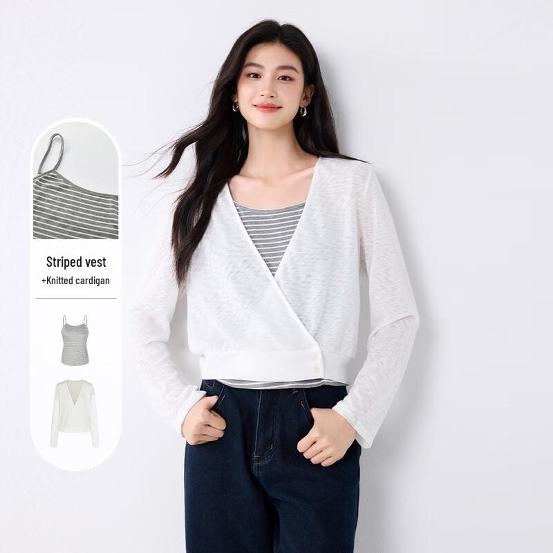 FivePlus Elegant Layered Two-Piece Set L