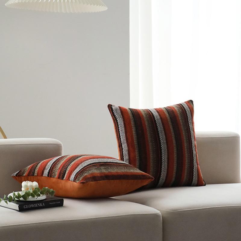 Bohemian Throw Pillow Cover Colorful Geometric Pattern Living Room Sofa Cushion Pillow Retro Hotel Pillow Cover