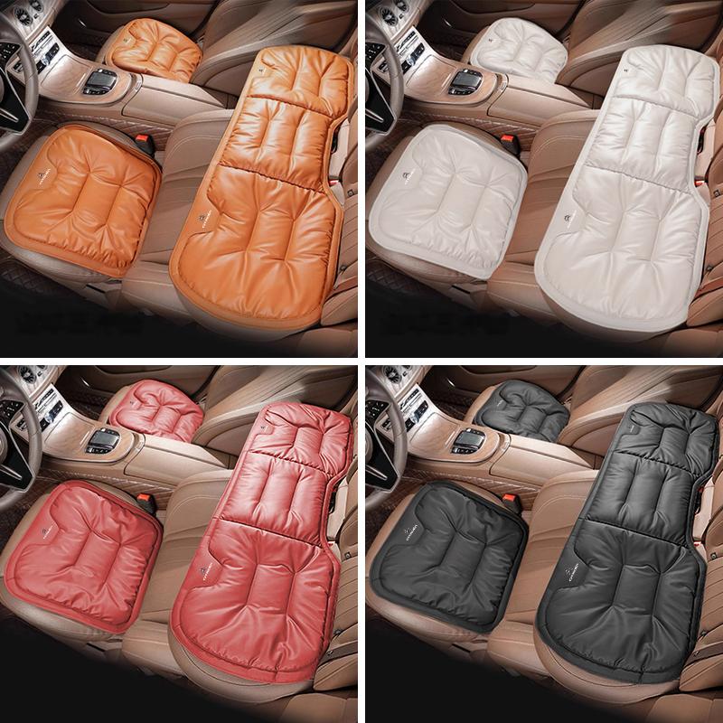 Car Leather Cushion Breathable Back Seat Cushion Seat Cover For Citroen Celysee C6 C3 C5 C1 C4 Aircross Picasso Cactus Berlingo