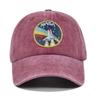 Trendy Nasa Graffiti Print Baseball Cap Letter Pattern Adjustable Sun Hat Breathable Warm