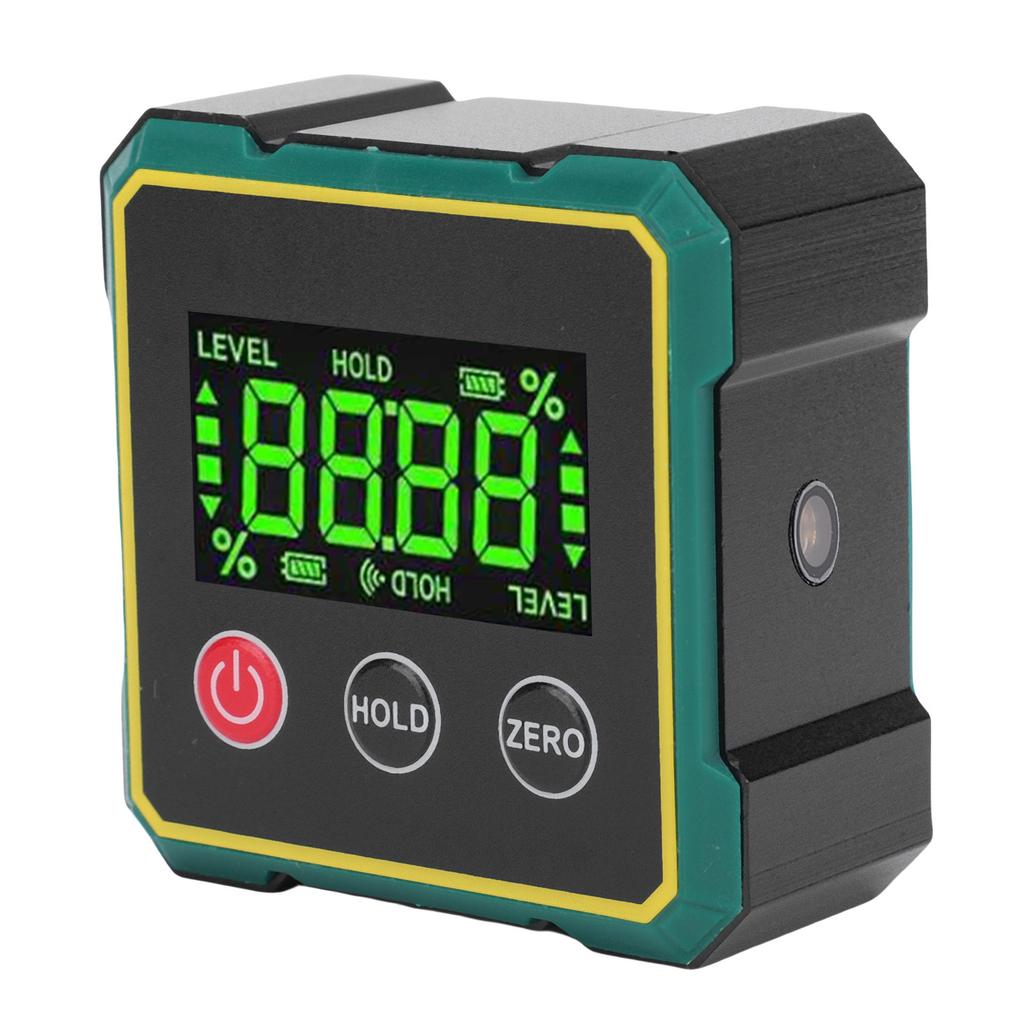 Digital Angle Finder with Strong Magnetic Base ABS Angle Gauge Measuring Tool for Construction Woodworking