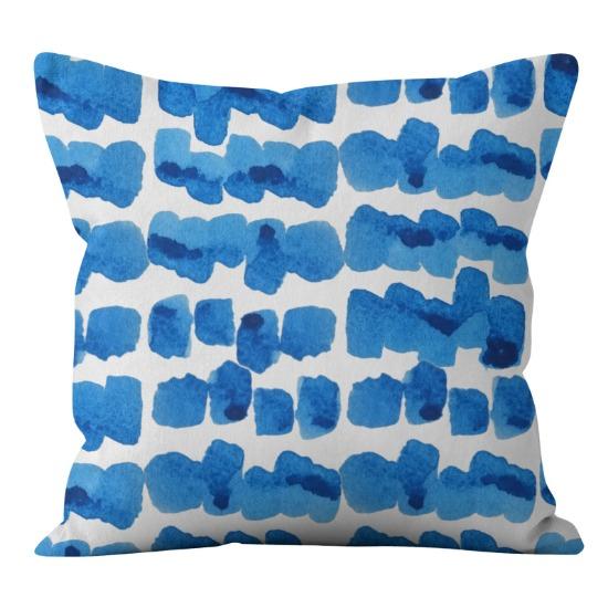 Japanese Retro Watercolor Texture Printed Pillow Case Home Sofa Pillow Cushion Cover Core-Free Premium Durable