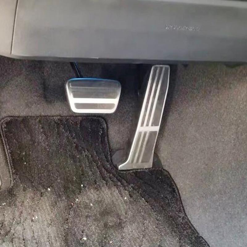 Stainless Steel Car Accelerator Fuel Brake Pedal Foot Rest Pedals Cover Pads For Lexus NX 250 350 450 Accessories 2024