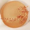Sparkling Bridal Headband Gold/Silver Wedding Tiara Comfortable To Wear Flower Hair Comb  Party