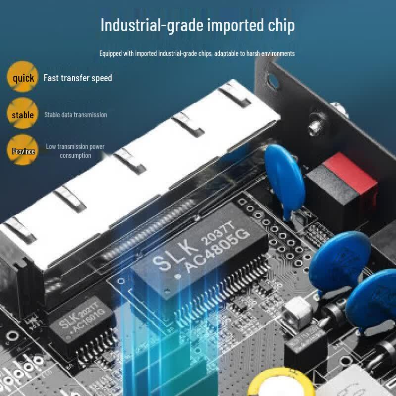 Shengwei 8-Port Industrial Ethernet Switch