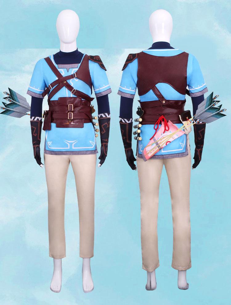The Legend of Zelda: Tears of the Kingdom Link Cosplay Costume Full Set