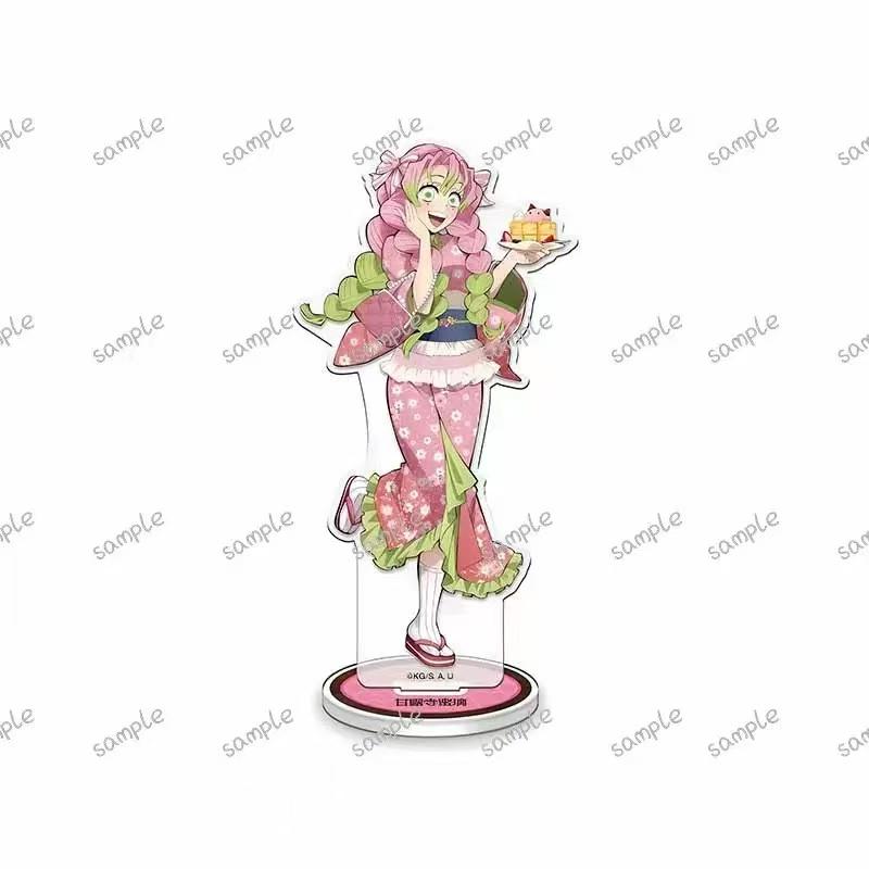 FOR Balde of Ghost Giyu Collection Acg Stand Cute Mitsuri Figurine Acrylic Stand Sanemi Acrylic Stand Shinobu Statue Obanai Toys