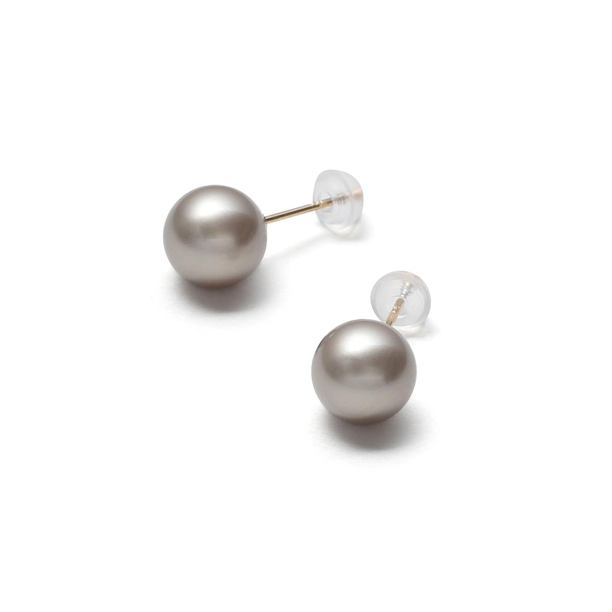 

Japanese pearl Grand choose from 4 K18YG gray x K10 [VOTRE COUTURE] High-quality earrings, Premium, colors, pearl, 6mm, 8mm, 10mm, titanium, gold,