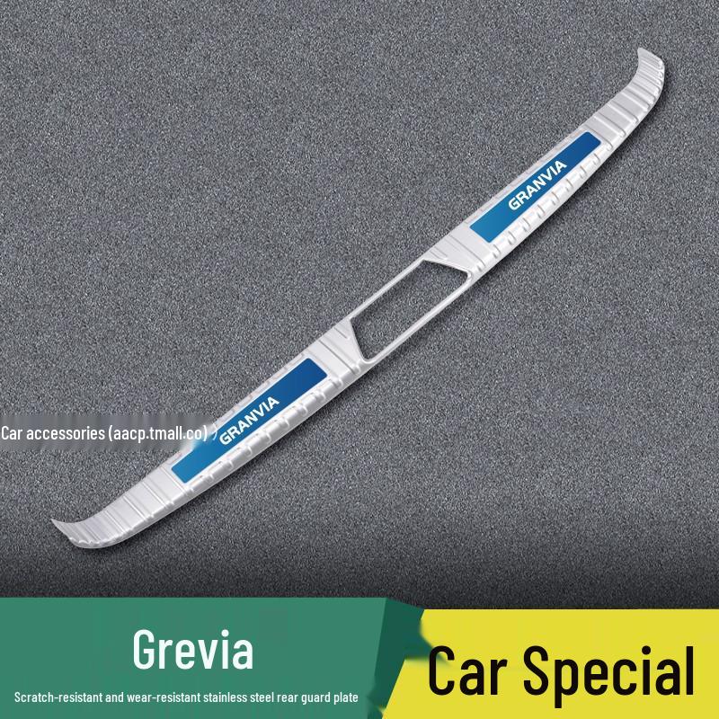 Loch Rear Trunk & Bumper Protector for Toyota Sienna, Includes 23 Grevia Trim Strips & Car Stickers