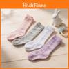 Baby Toddler Breathable Mesh Socks With Rolled Cuff For Summer Comfort