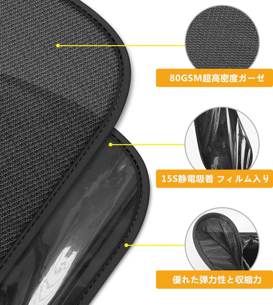 Car Electrostatic Light UV Universal and Easy Storage Bag Heat Summer Essentials 44x38cm of Sunshade, Adhesion, Blocking, Insulating, Protection, Fit,