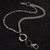 HipHop Layered Waist Chain Jeans Pants Gothic Keychains Retro Pendant Pant Chain  for Egirl eBoy