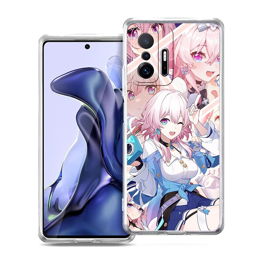 Honkai Star Rail Phone Case For Xiaomi 14 13 12 Lite Mi 11 Ultra 11X 13T 12T 11T For Poco X5 X4 X3 NFC F5 F4 M4 Pro 5G Cover