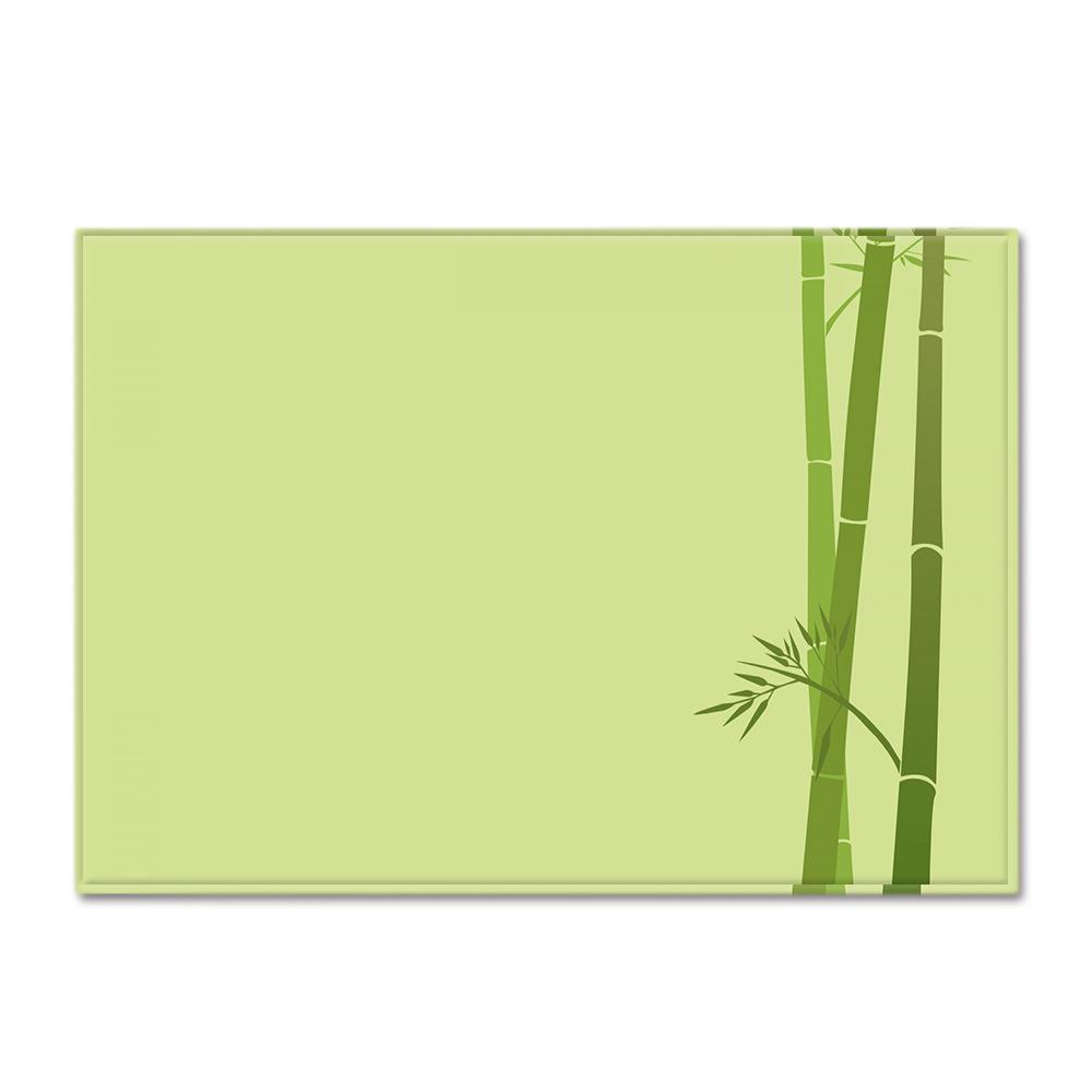 Ethnic Style Carpet Feather Style Bedroom Floor Mat