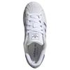 Adidas Originals Superstar 2 Classic Comfortable Durable Low-Top Skate Shoes Women Sneakers White Purple JS1373