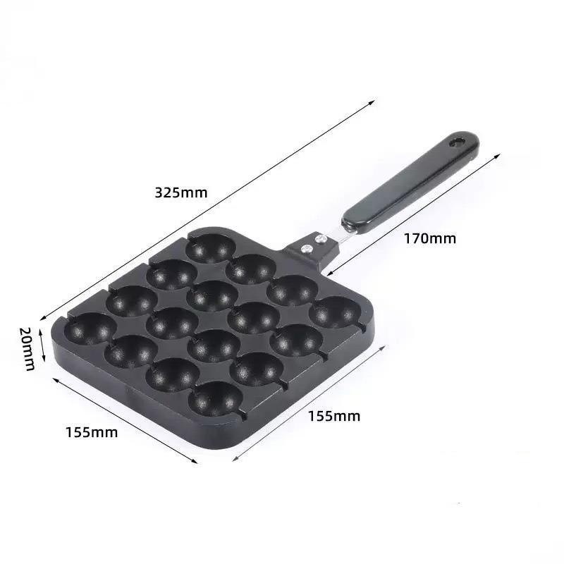 

Форма для такояки Форма для такояки Сковорода Сковорода из алюминиевого сплава Сковорода для выпечки с антипригарным покрытием Сковорода для приготовления пищи Подходит для приготовления шариков из осьминога, блинов и т.д.