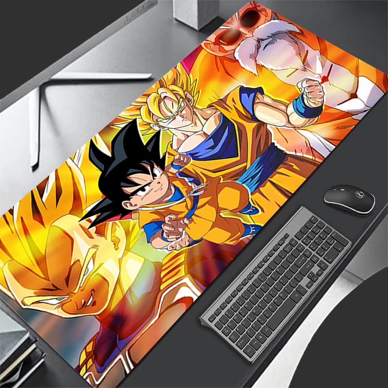 Big Mouse Pad Anime Dragon Ball Goku Gamer Computer Desk Mat Modern Table Rug Keyboard Laptop Carpet Big Dbz Gaming Mousepad